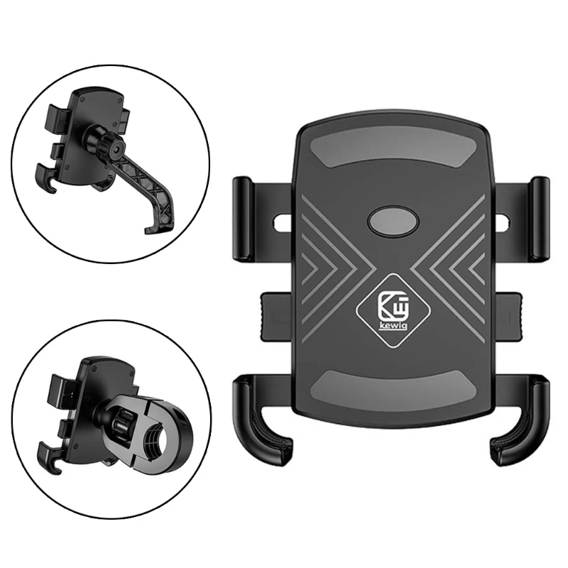 360° Rotation Bike Holder Motorcycle Handlebar Rearview Mirror Mobile Phone Mount Stand for -iphone 4.7-6.8" Cellphone
360° Rotation Bike Holder Motorcycle Handlebar Rearview Mirror Mobile Phone Mount Stand for -iphone 4.7-6.8" Cellphone