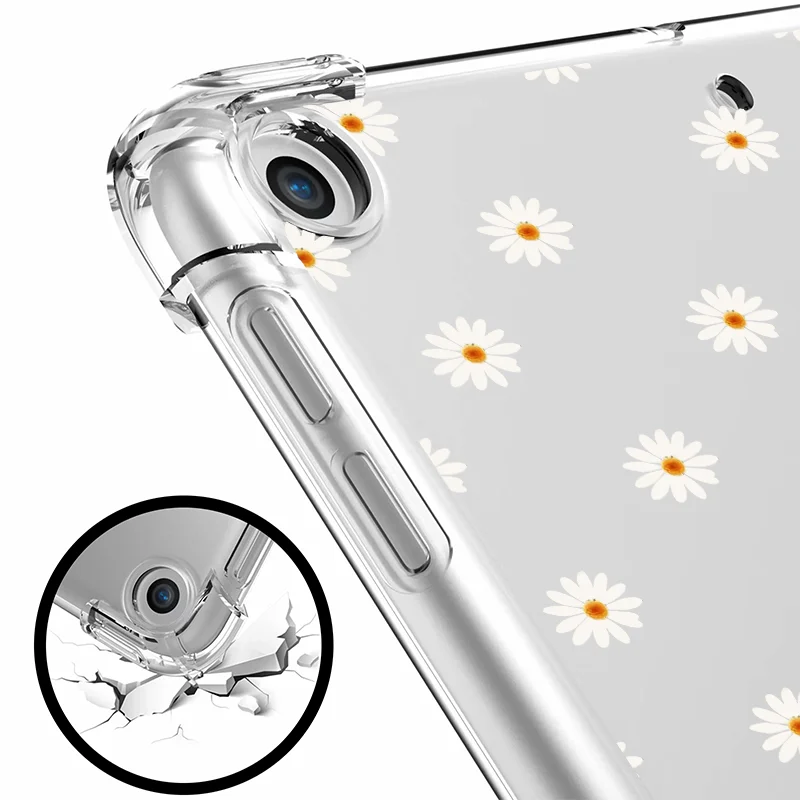 Case for iPad 10.2 2020 iPad Air 4 Daisy Set Cases Transparent Silicone Reinforced Corners Soft Covers for iPad Mini 1 2 3 4 5
Case for iPad 10.2 2020 iPad Air 4 Daisy Set Cases Transparent Silicone Reinforced Corners Soft Covers for iPad Mini 1 2 3 4 5