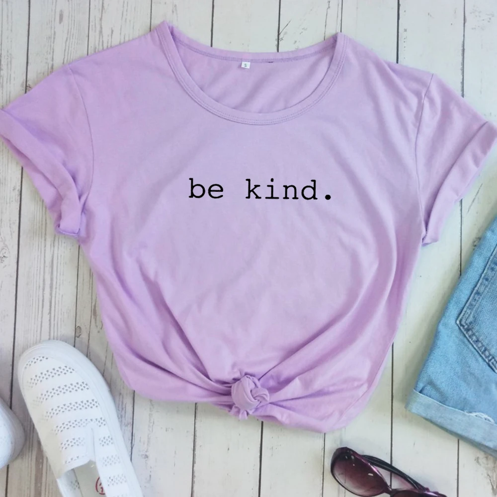 Be Kind Kawaii Christian T Shirt Women Short Sleeve Tops Cotton Tshirt Women O-neck Loose Tee Shirt Femme Casual Camiseta Mujer
Be Kind Kawaii Christian T Shirt Women Short Sleeve Tops Cotton Tshirt Women O-neck Loose Tee Shirt Femme Casual Camiseta Mujer