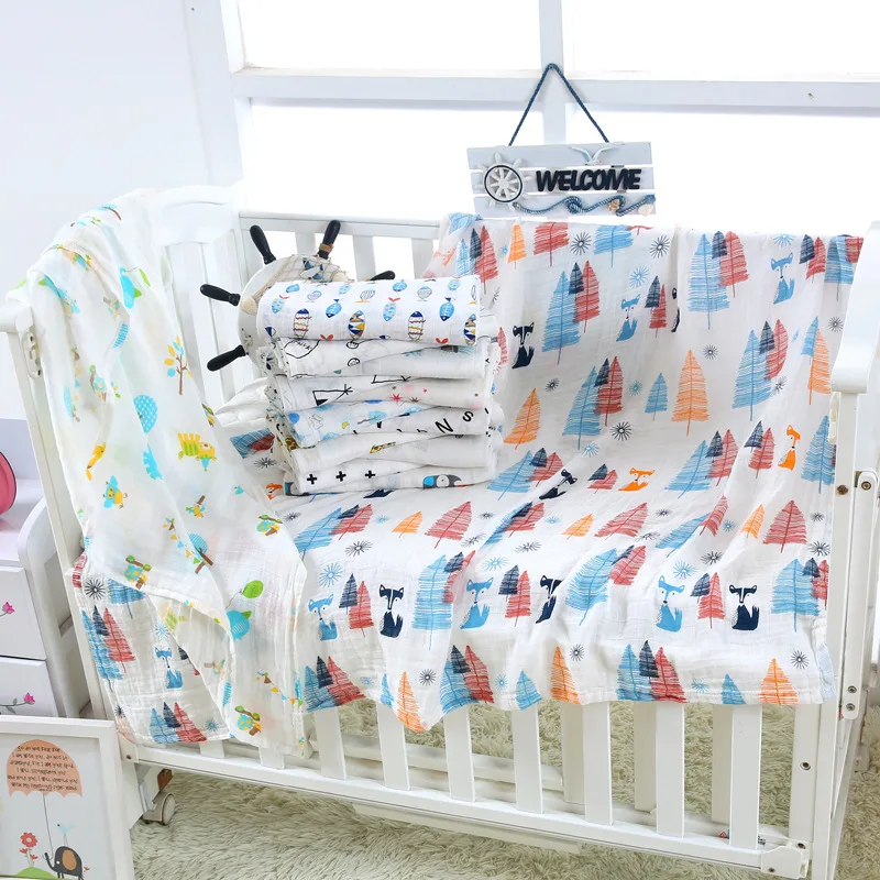 1Pc Muslin 100% Cotton Baby Swaddle Blanket for Soft Newborn Bath Gauze Infant Wrap Sleepsack Stroller Cover Play Mat Dropship
1Pc Muslin 100% Cotton Baby Swaddle Blanket for Soft Newborn Bath Gauze Infant Wrap Sleepsack Stroller Cover Play Mat Dropship