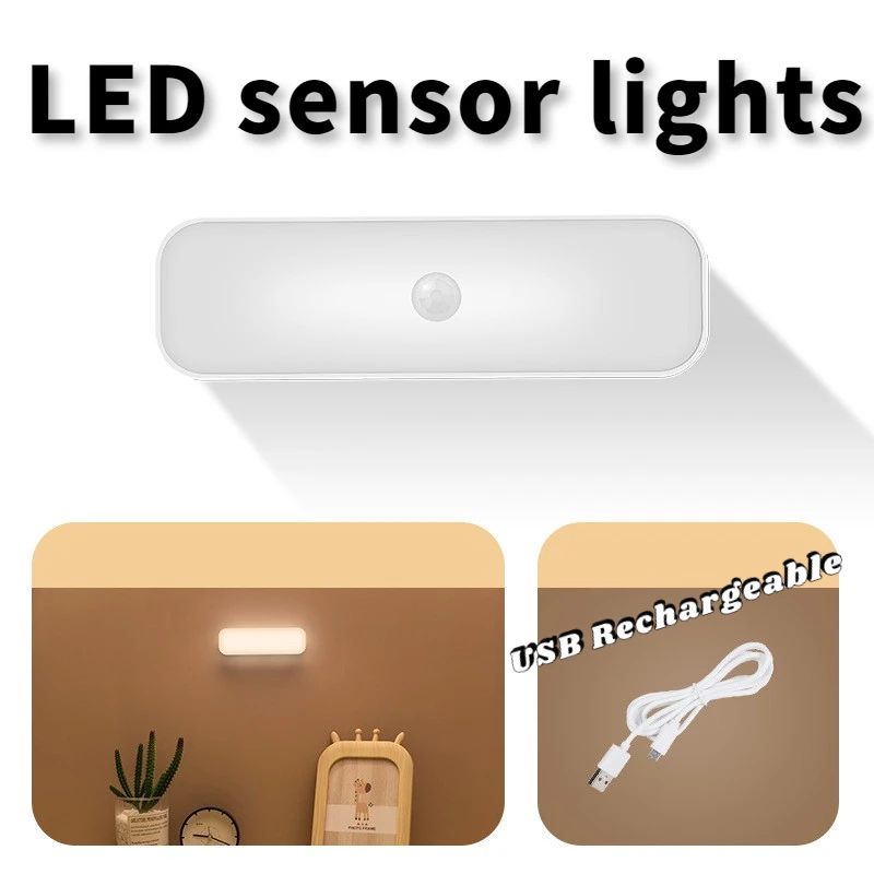 LED Sensor Lights Cabinet Light USB Rechargeable Wardrobe Cupboard Voice Control Night Light for Corridor Staircase Bedroom
LED Sensor Lights Cabinet Light USB Rechargeable Wardrobe Cupboard Voice Control Night Light for Corridor Staircase Bedroom