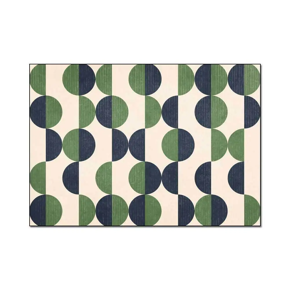 Fashion Nordic Style Carpet Fashion Design Bedroom Rug Blue Green Stitching Pattern Decor Rug Living Room Area Rugs
Fashion Nordic Style Carpet Fashion Design Bedroom Rug Blue Green Stitching Pattern Decor Rug Living Room Area Rugs