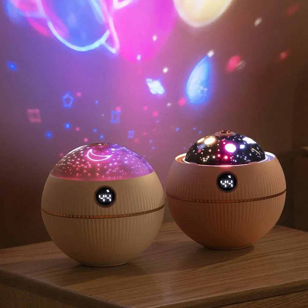Spherical Projection Lamp Humidifier USB Rechargeable Aroma Diffuser Colorful Lamp Portable Water Purifying Sprayer
Spherical Projection Lamp Humidifier USB Rechargeable Aroma Diffuser Colorful Lamp Portable Water Purifying Sprayer