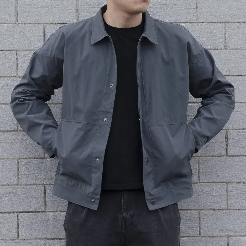 Coat Thin 2021 Spring and Autumn New Trend Casual Handsome Joker Coat Lapel Men's Jacket
Coat Thin 2021 Spring and Autumn New Trend Casual Handsome Joker Coat Lapel Men's Jacket