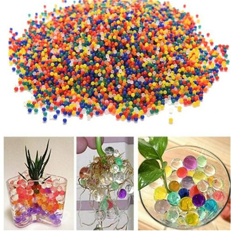 1000pc plant bonsai Soil Mud Grow Up Water Beads Hydrogel Magic Gel Jelly Balls Sea Babies for Vase potted Weeding Decoration
1000pc plant bonsai Soil Mud Grow Up Water Beads Hydrogel Magic Gel Jelly Balls Sea Babies for Vase potted Weeding Decoration