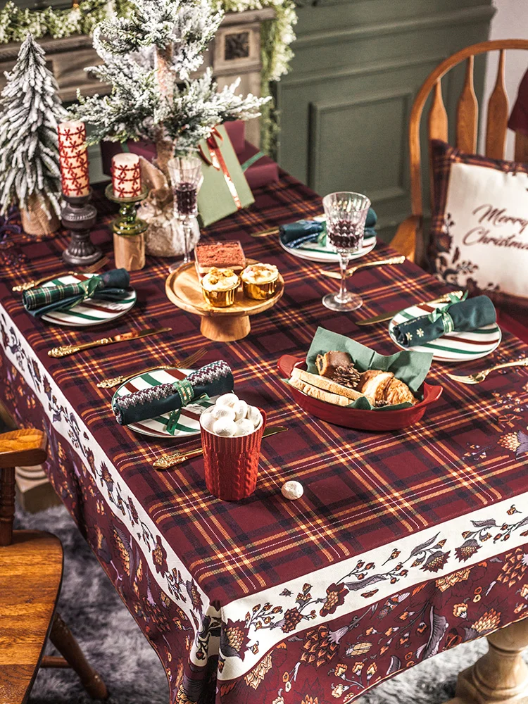 Nordic New Year gift Christmas tablecloth waterproof net red ins tablecloth thickened rectangular tablecloth tea table cloth
Nordic New Year gift Christmas tablecloth waterproof net red ins tablecloth thickened rectangular tablecloth tea table cloth