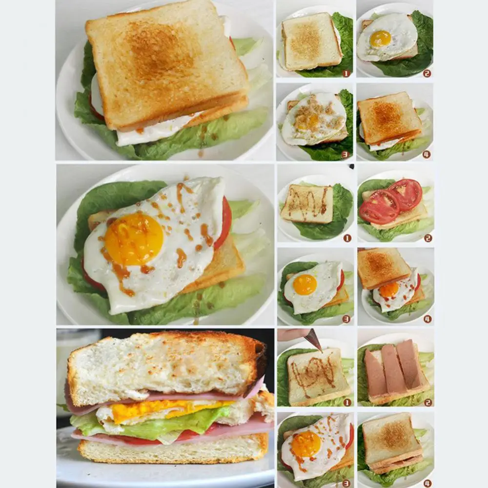Multifunctional breakfast machine toaster toast 4 slices household toaster sandwich baking machine
Multifunctional breakfast machine toaster toast 4 slices household toaster sandwich baking machine