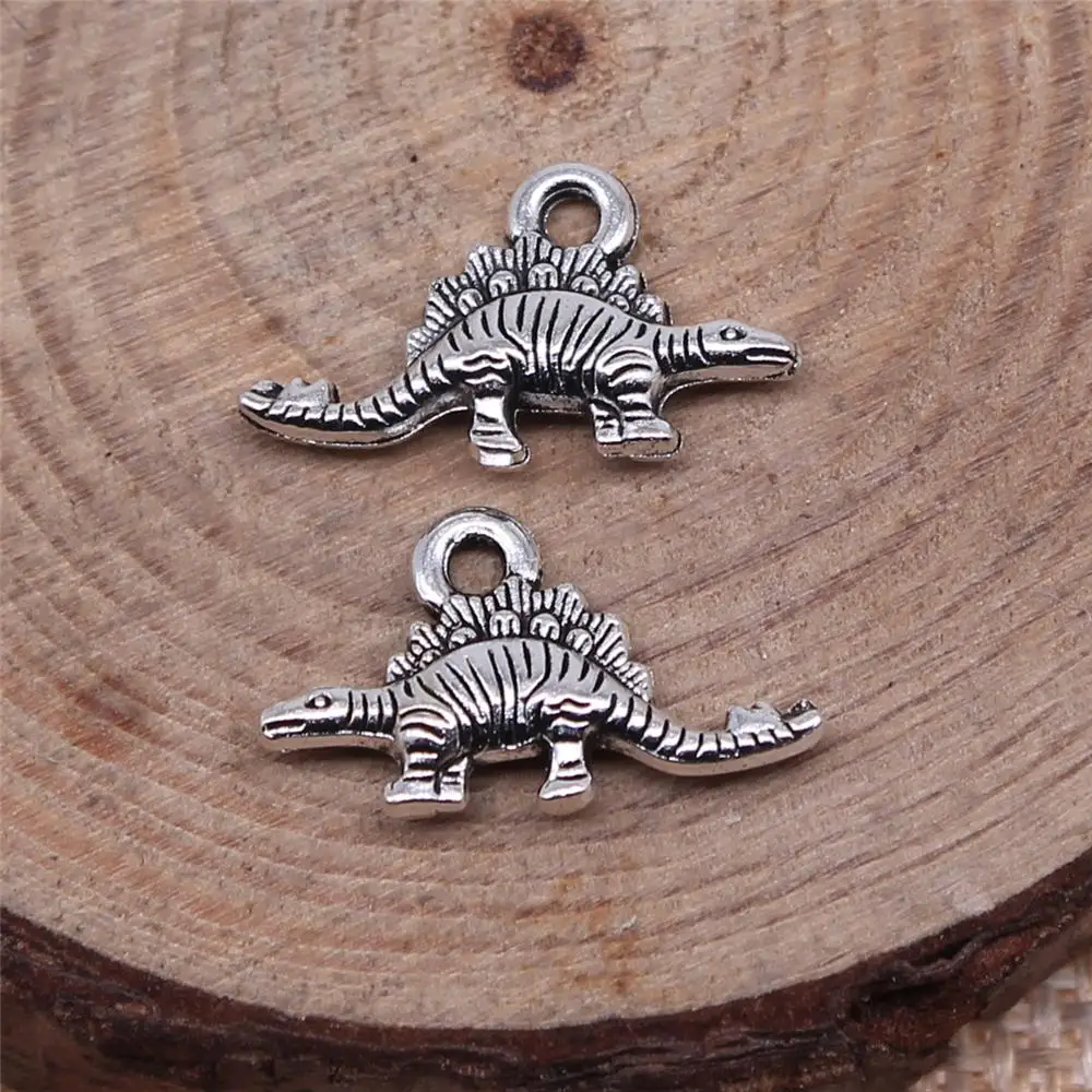Handmade Pendants For Jewelry Accessories 40pcs Dinosaur Charms 16x9mm Antique Silver Plated
Handmade Pendants For Jewelry Accessories 40pcs Dinosaur Charms 16x9mm Antique Silver Plated