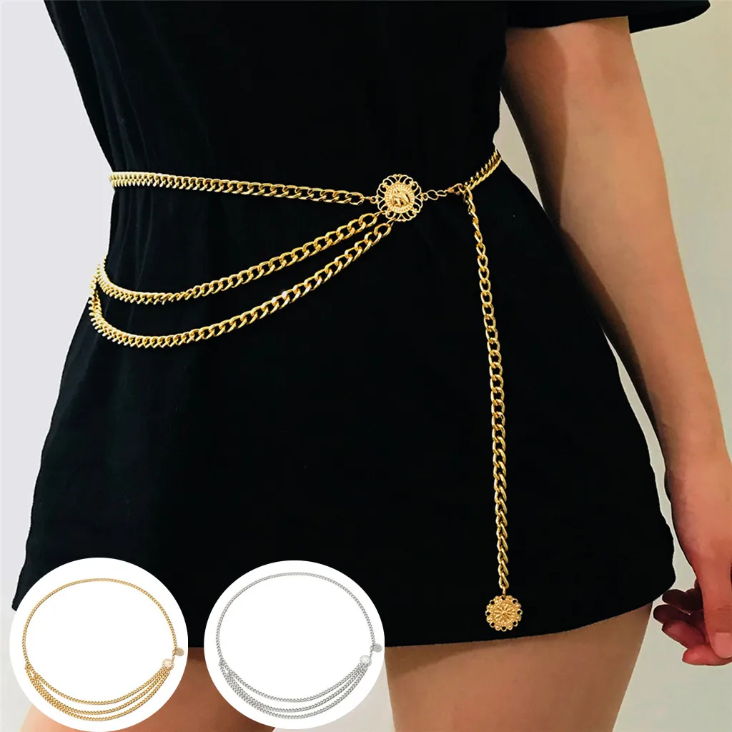 Belts 2020 Summer New Vintage Women Waistband Metal Waist Chain Belt Wide Gold Coins Tassel Band High Quality A716
Belts 2020 Summer New Vintage Women Waistband Metal Waist Chain Belt Wide Gold Coins Tassel Band High Quality A716