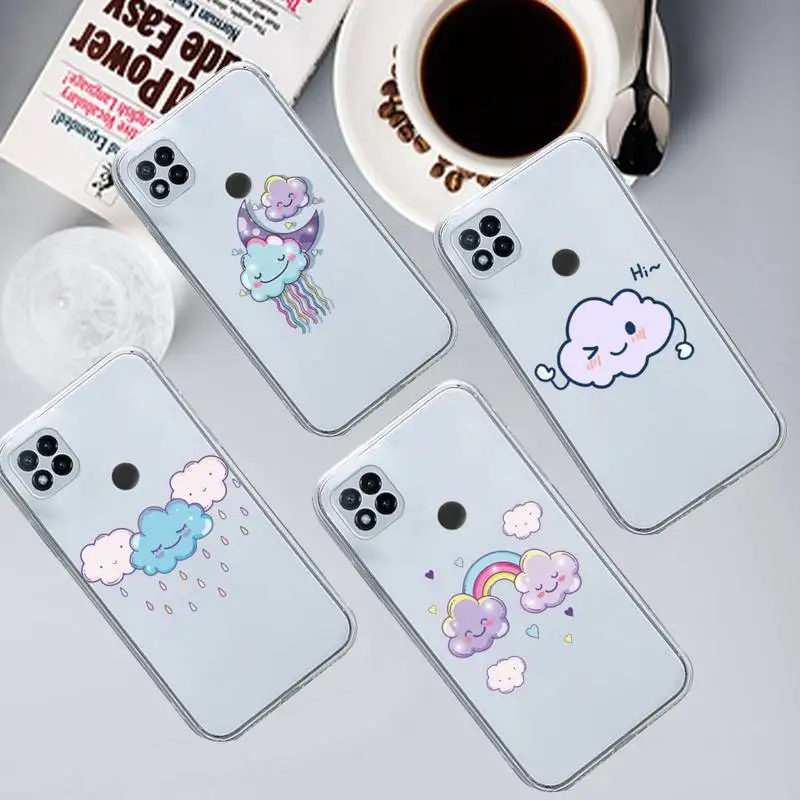 Clouds rainbow raindrops cute Phone Case Transparent for Xiaomi redmi note 5 7 8 9 10 11 t S A lite pro high quality funda
Clouds rainbow raindrops cute Phone Case Transparent for Xiaomi redmi note 5 7 8 9 10 11 t S A lite pro high quality funda