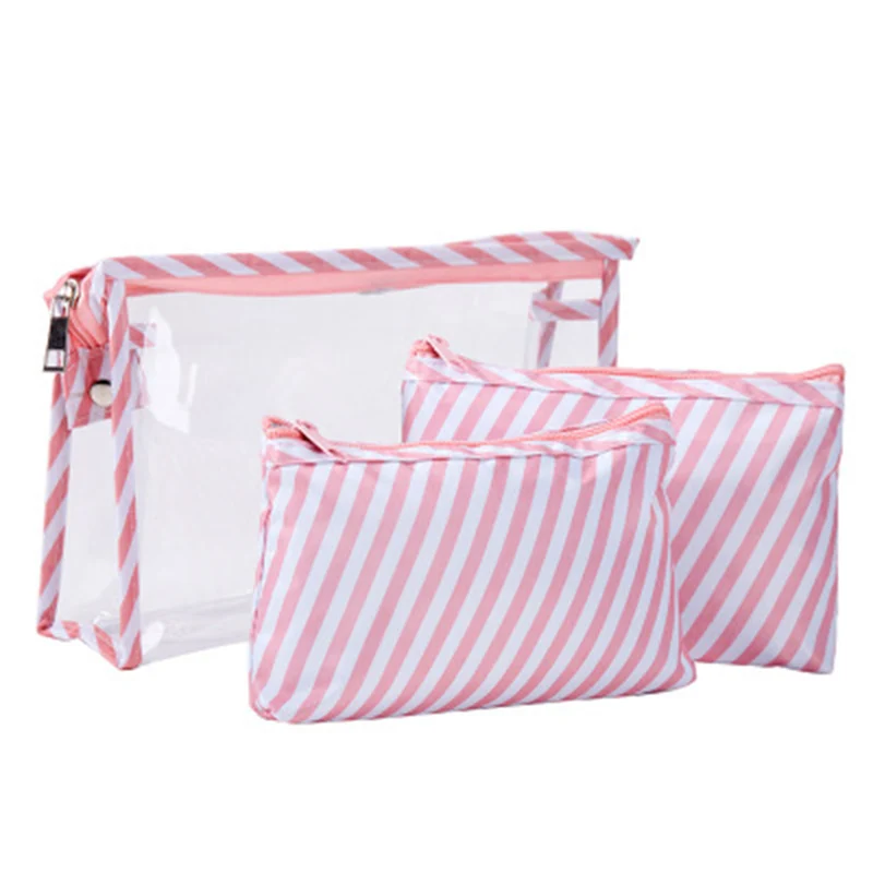 3pcs Portable Travel Cosmetic Bags Printed Makeup Organizer Large Capacity PVC Toiletry Pouch Purse New
3pcs Portable Travel Cosmetic Bags Printed Makeup Organizer Large Capacity PVC Toiletry Pouch Purse New