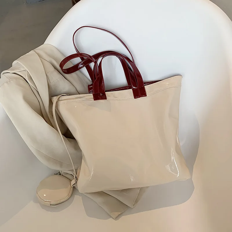 CASMOR Large-Capacity Bag Women's Bag 2020 Fashion Korean All-match Shoulder Bag Summer Fashion Portable Tote Bag
CASMOR Large-Capacity Bag Women's Bag 2020 Fashion Korean All-match Shoulder Bag Summer Fashion Portable Tote Bag