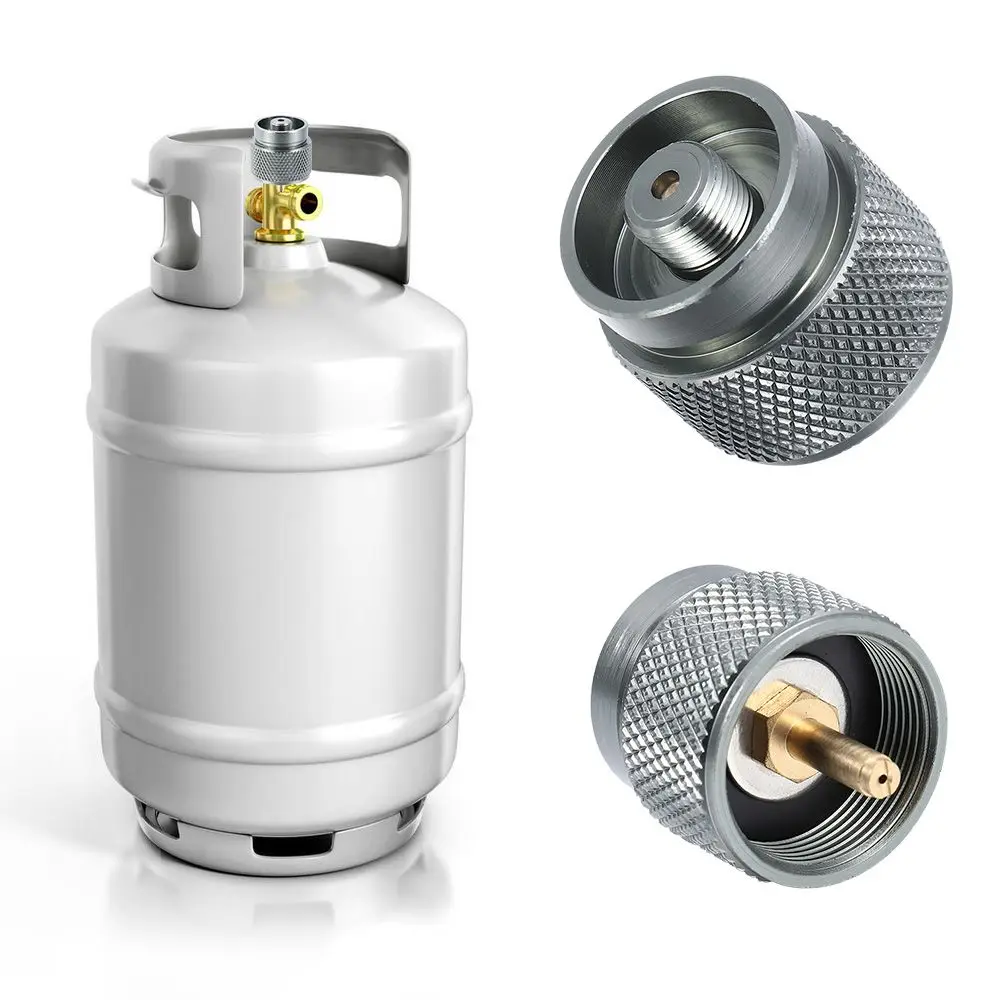 New Conversion Head Burner Adapter Propane American Standard Tank Adapter Stove Gas Tank Adapter
New Conversion Head Burner Adapter Propane American Standard Tank Adapter Stove Gas Tank Adapter