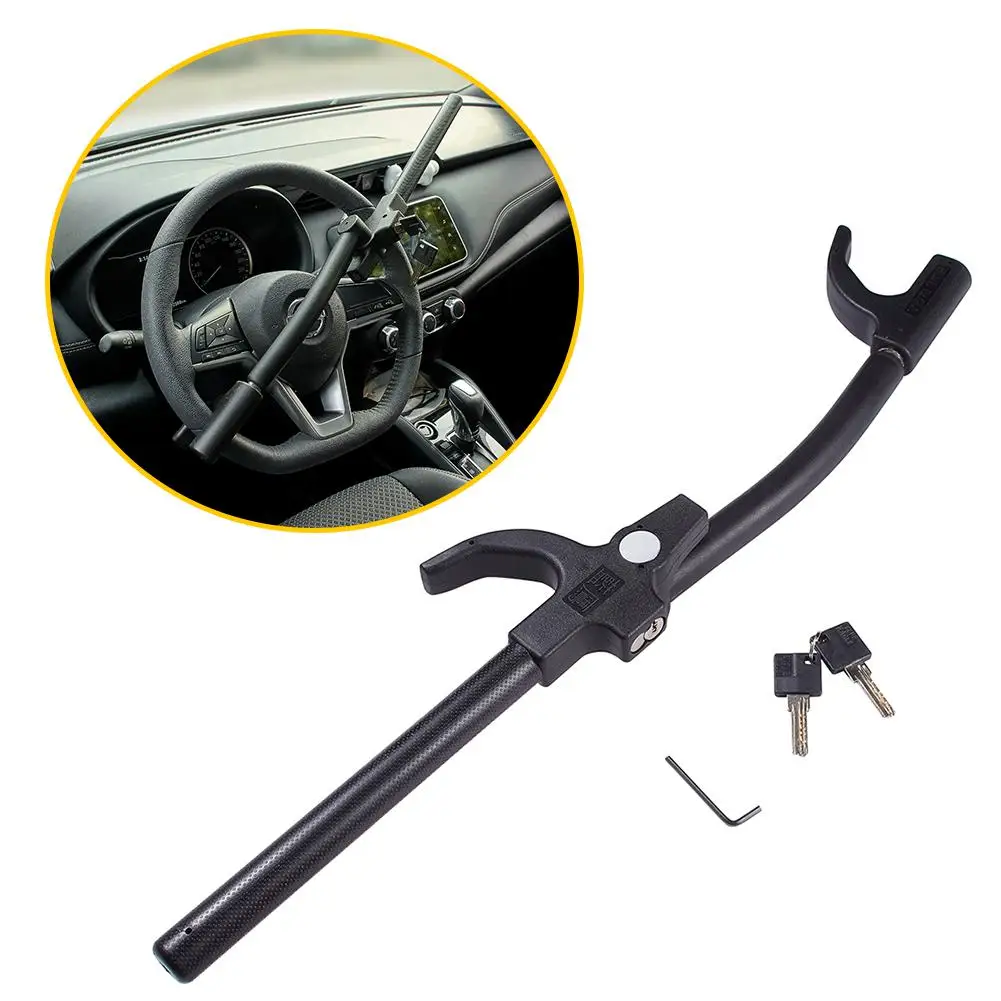 Car Steering Wheel Lock Anti-theft Stainless Steel Security Car Locks With Heavy Duty Dourable Hooks
Car Steering Wheel Lock Anti-theft Stainless Steel Security Car Locks With Heavy Duty Dourable Hooks