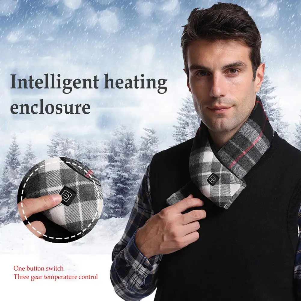 Washable Winter Electric Scarf USB Rechargeable Rapid Heating Scarf Heating Warm Unisex Collar For Outdoor Activities Use
Washable Winter Electric Scarf USB Rechargeable Rapid Heating Scarf Heating Warm Unisex Collar For Outdoor Activities Use