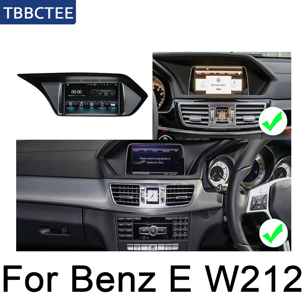 Автомобильный мультимедийный плеер для Mecerdes Benz E W212 2013 ~ 2014 NTG Android gps навигация