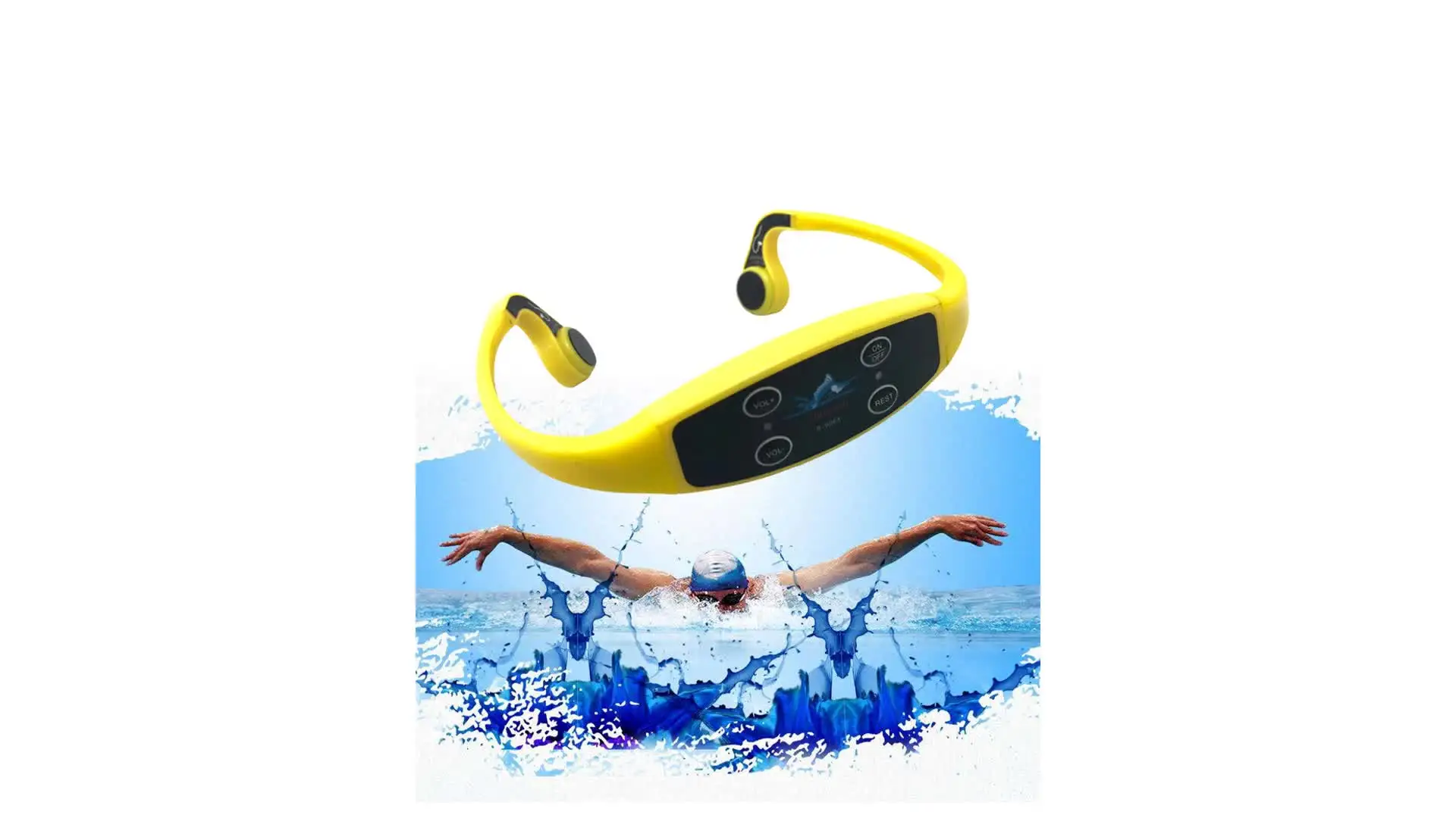 Best Waterproof Bone Conduction Headphones Light 1KM Communication Wireless Earphones Receiver
Best Waterproof Bone Conduction Headphones Light 1KM Communication Wireless Earphones Receiver