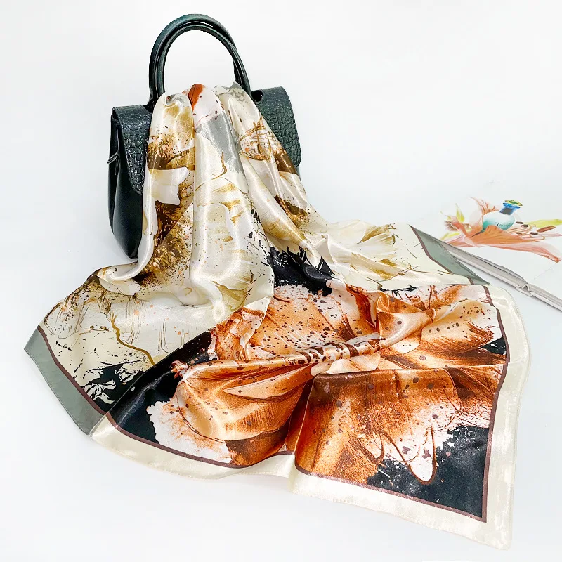 2021 New Imitation Silk Scarf Women Big Square Scarf 90cm Silk Screen Printing Brand Scarves
2021 New Imitation Silk Scarf Women Big Square Scarf 90cm Silk Screen Printing Brand Scarves