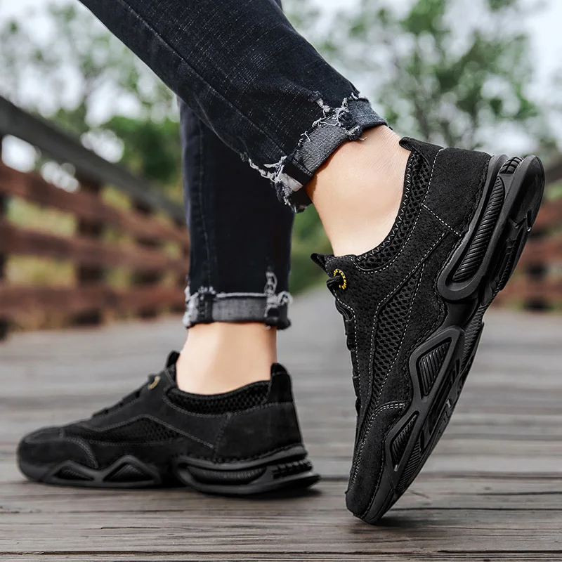 Sports shoes men's spring sports casual shoes pure color simple daily men's shoes mesh breathable lightweight outdoor shoes
Sports shoes men's spring sports casual shoes pure color simple daily men's shoes mesh breathable lightweight outdoor shoes