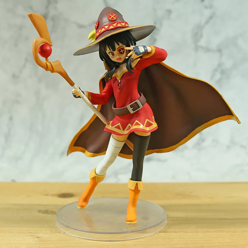 Kono subarashii sekai ni shukufuku o Megumin PVC Figure Collectible Model Toy Christmas Birthday Gift
Kono subarashii sekai ni shukufuku o Megumin PVC Figure Collectible Model Toy Christmas Birthday Gift