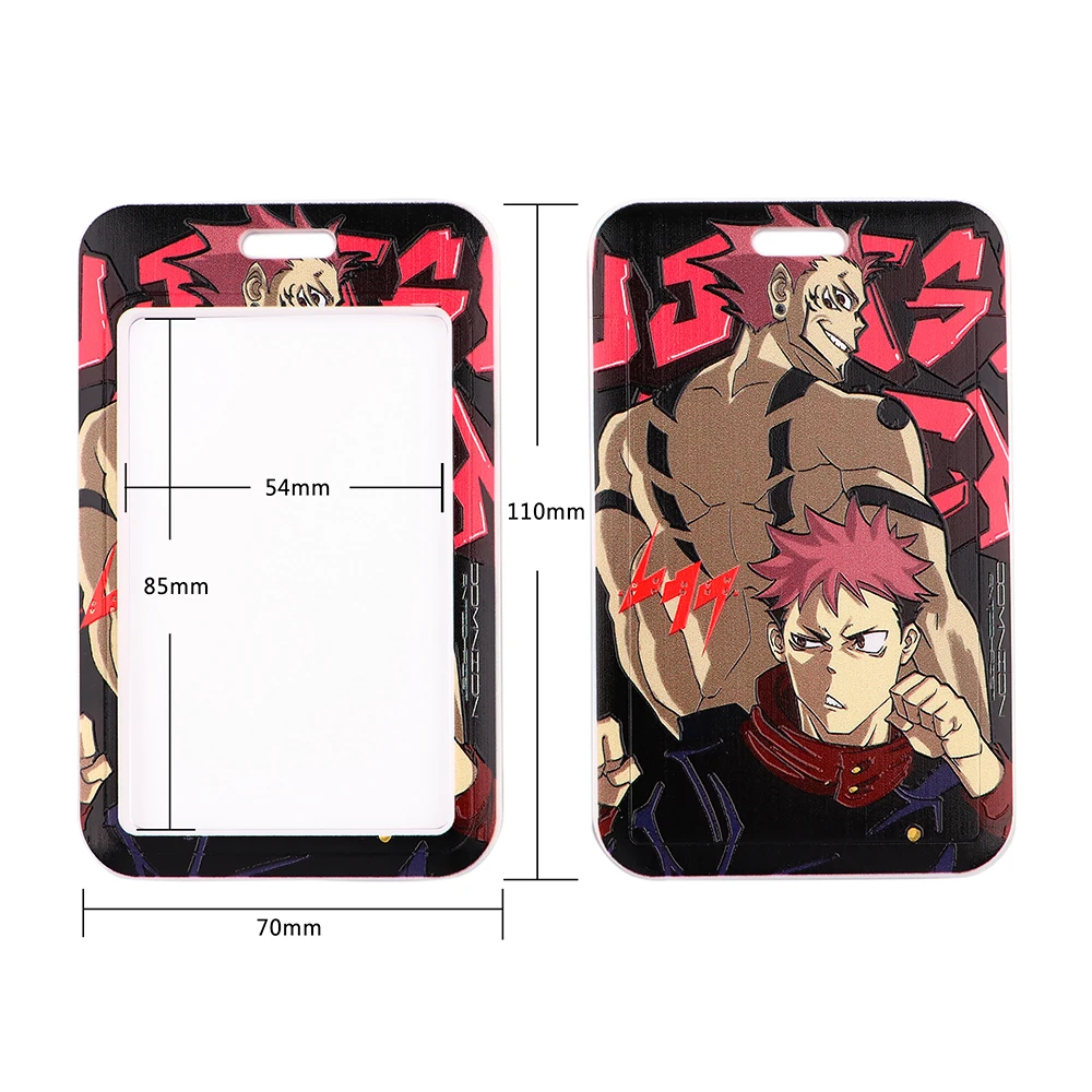 YL457 Anime Jujutsu Kaisen Lanyard Credit ID Badge Holder Necklace Student Woman Travel Bank Bus Business Pendant Card Cover
YL457 Anime Jujutsu Kaisen Lanyard Credit ID Badge Holder Necklace Student Woman Travel Bank Bus Business Pendant Card Cover