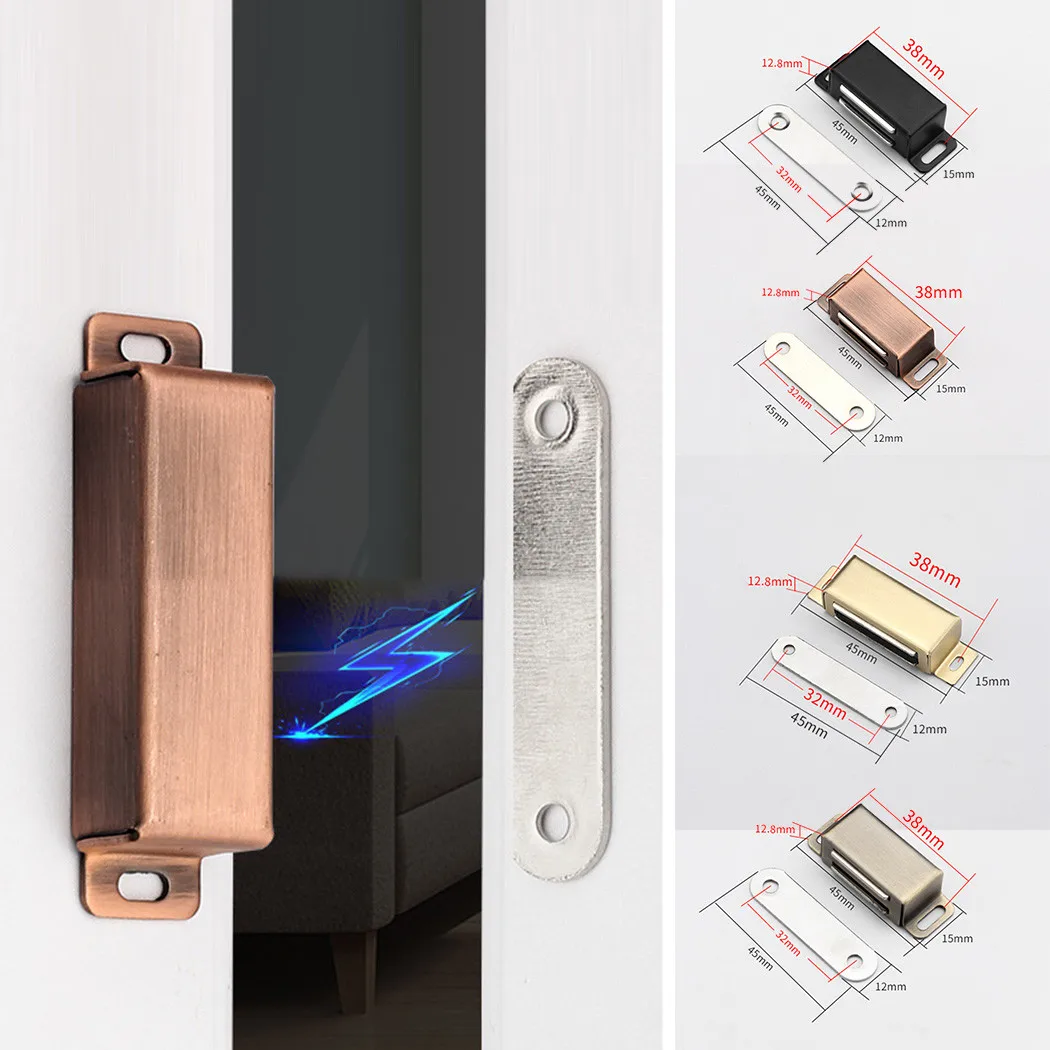 10PCS Stainless Steel Lock Door Closer Catches Holding Magnet Furniture Cabinet Door Home Furniture Accessories
10PCS Stainless Steel Lock Door Closer Catches Holding Magnet Furniture Cabinet Door Home Furniture Accessories