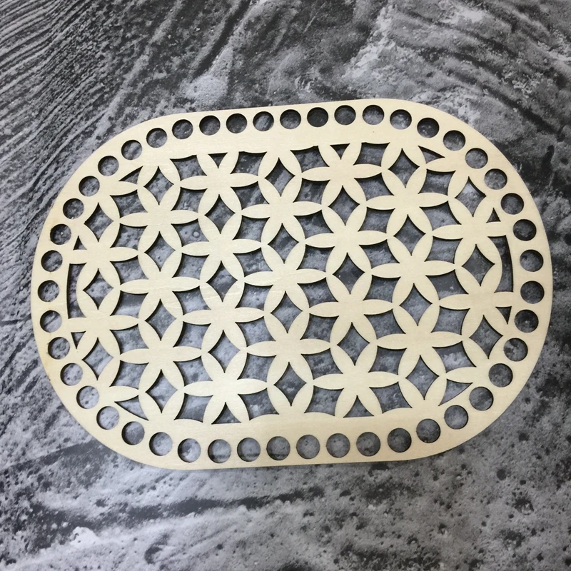 set of 3pcs oval 20x15cm handmade crochet basket embroidery kit flate base bottom unfinished wood crafts wood diy craft
set of 3pcs oval 20x15cm handmade crochet basket embroidery kit flate base bottom unfinished wood crafts wood diy craft