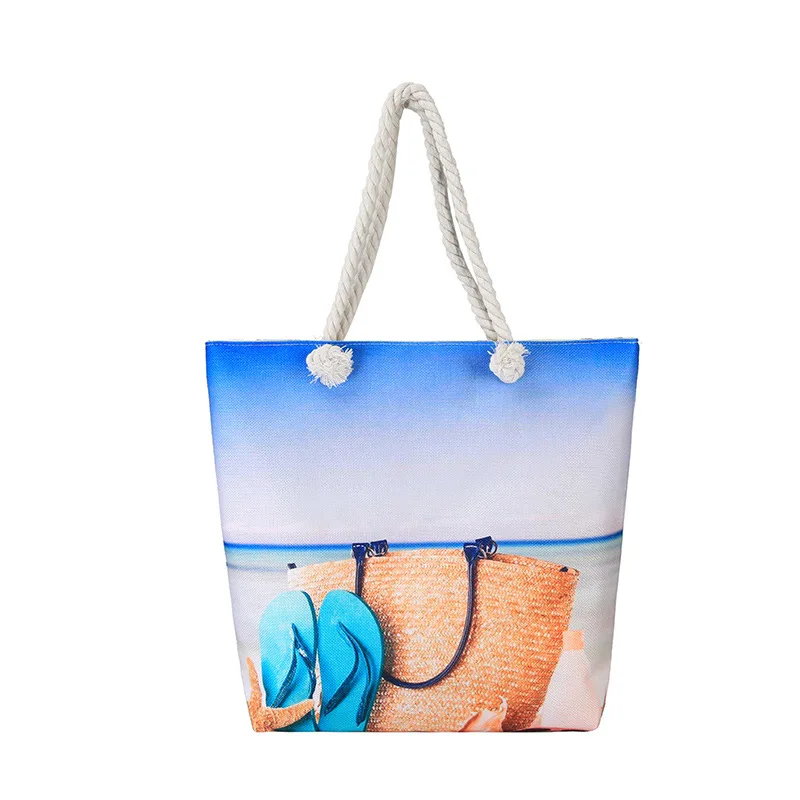 New National Style Beach Bag New Korean Linen Single Shoulder Bag Fashion Women's Bag Sail Hemp Rope Bag
New National Style Beach Bag New Korean Linen Single Shoulder Bag Fashion Women's Bag Sail Hemp Rope Bag