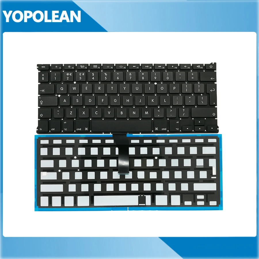 5pcs/lot New UK English Keyboard With Backlight For Macbook Air 13" A1369 2011 A1466 2012 2013 2014 2015 2017
5pcs/lot New UK English Keyboard With Backlight For Macbook Air 13" A1369 2011 A1466 2012 2013 2014 2015 2017