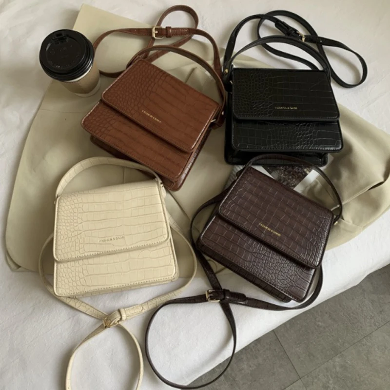 Luxury Stone Pattern PU Leather Crossbody Bags for Women 2021 Fashion Shoulder Bag Small Handbags and Purses
Luxury Stone Pattern PU Leather Crossbody Bags for Women 2021 Fashion Shoulder Bag Small Handbags and Purses