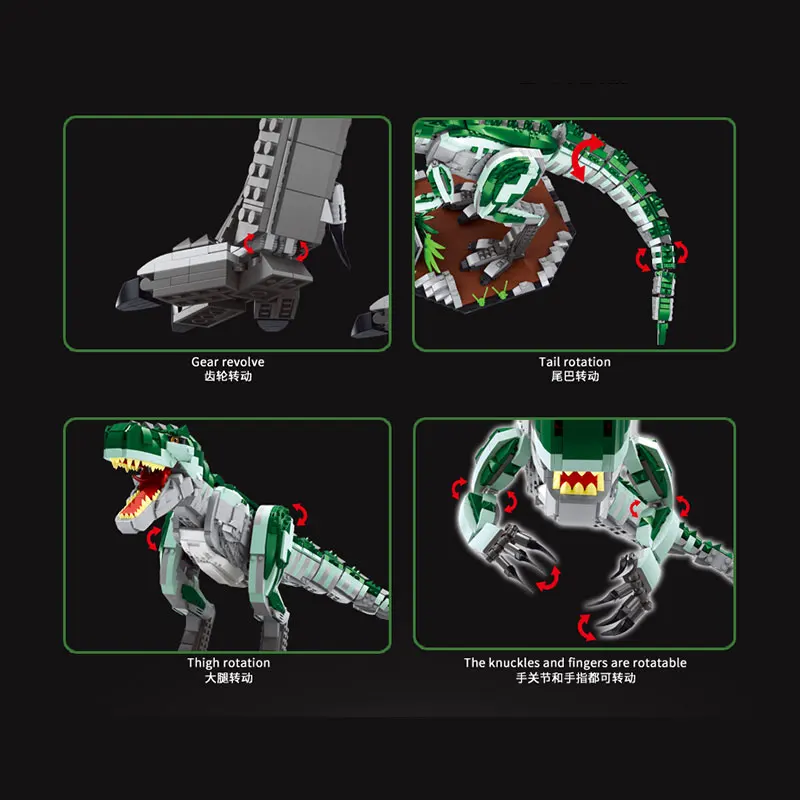 Yeshin T2010 Creative Toys The Indominus Rex Model Building Blocks Bricks Assembly Educational New Kits Kids Christmas Gifts
Yeshin T2010 Creative Toys The Indominus Rex Model Building Blocks Bricks Assembly Educational New Kits Kids Christmas Gifts