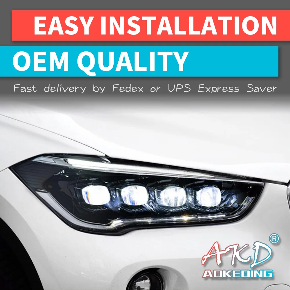 AKD Head Lamp for X1 LED Headlight 2016-2019 Headlights X1 DRL Turn Signal High Beam Angel Eye Projector Lens
AKD Head Lamp for X1 LED Headlight 2016-2019 Headlights X1 DRL Turn Signal High Beam Angel Eye Projector Lens