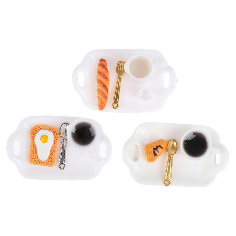 1set 1:12 Dollhouse Miniature Breakfast Sets Hamburger Croissant Toast Egg Coffee with Tray Kitchen Food Accessories
1set 1:12 Dollhouse Miniature Breakfast Sets Hamburger Croissant Toast Egg Coffee with Tray Kitchen Food Accessories