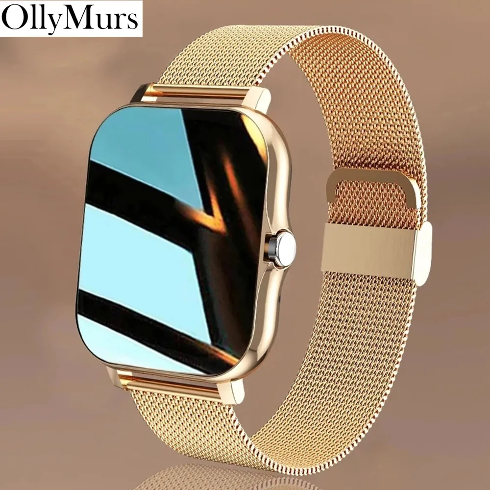 Women Smart Watch Men 1.69" Color Screen Full Touch Fitness Tracker Call Smart Clock Ladies Bracelet Smartwatch For Android IOS
Women Smart Watch Men 1.69" Color Screen Full Touch Fitness Tracker Call Smart Clock Ladies Bracelet Smartwatch For Android IOS