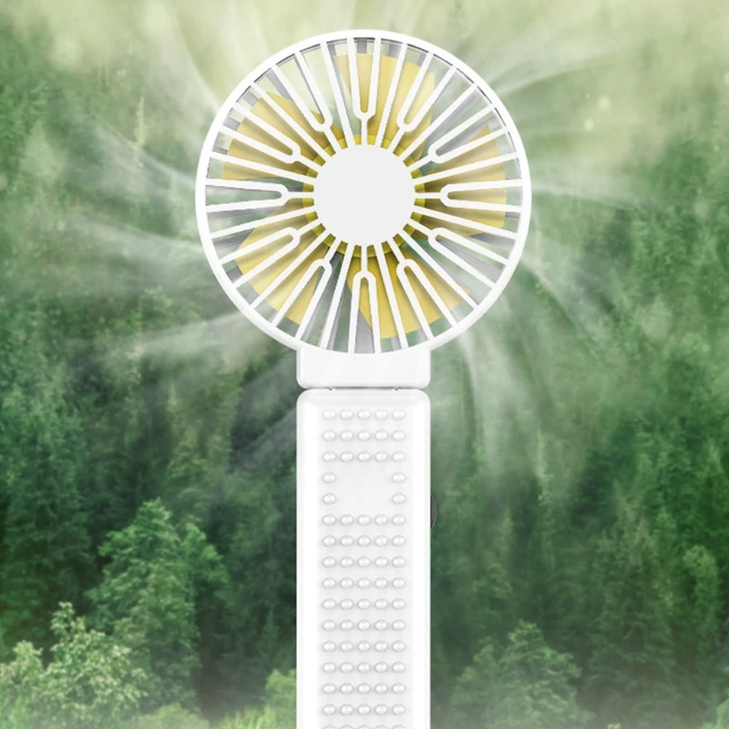 Portable Handheld Fan USB 3000mAh Power Bank Charging Base Battery Operated Personal Fan Rechargeable Cooling H3CA
Portable Handheld Fan USB 3000mAh Power Bank Charging Base Battery Operated Personal Fan Rechargeable Cooling H3CA