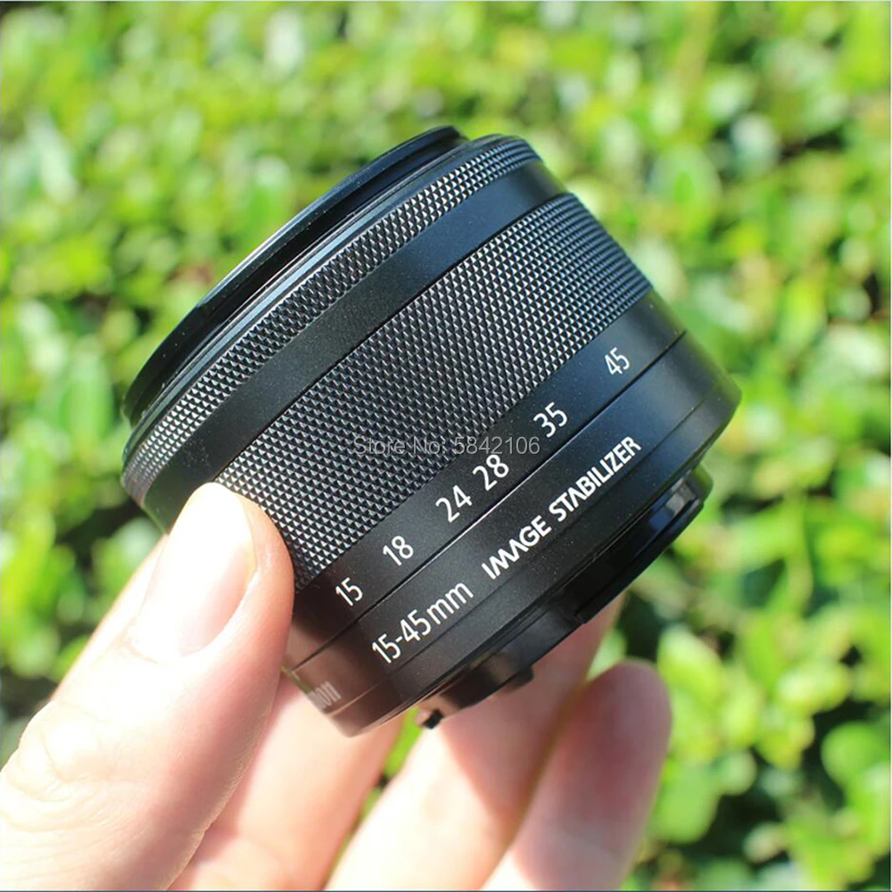 

95% NEW CANON 15-45 lens canon EF-M 15-45mm f/3.5-6.3 IS STM lens micro SLR Apply to M M2 M3 M5 M6 M10 M50 M100 M200