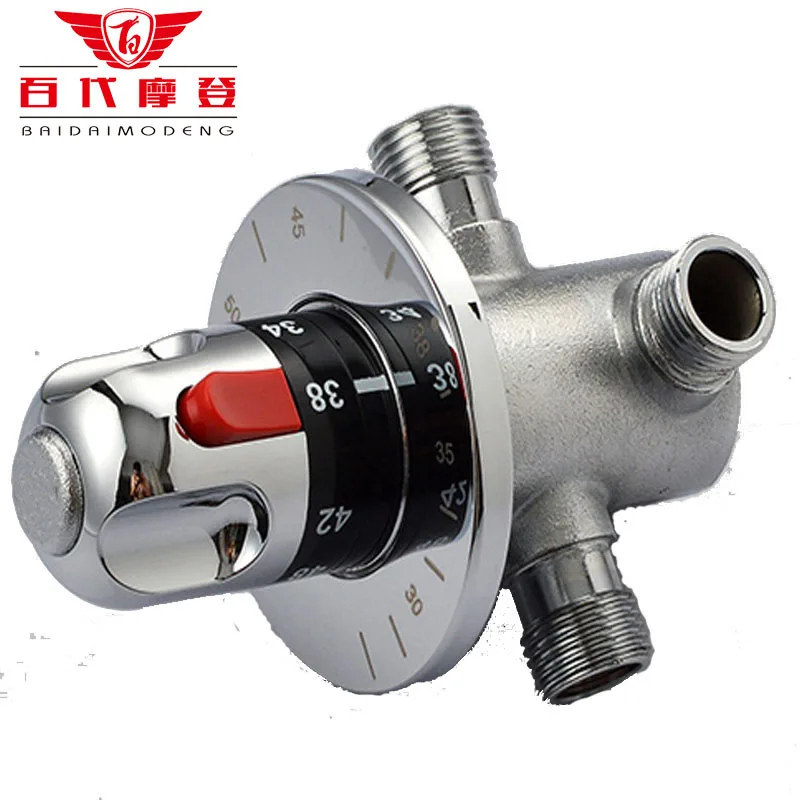 BaiDaiMoDeng 1/2 Smart Concealed Thermostatic Valve Shower Room / Shower Screen / Bathtub Automatic Thermostatic Mixing Valve
BaiDaiMoDeng 1/2 Smart Concealed Thermostatic Valve Shower Room / Shower Screen / Bathtub Automatic Thermostatic Mixing Valve