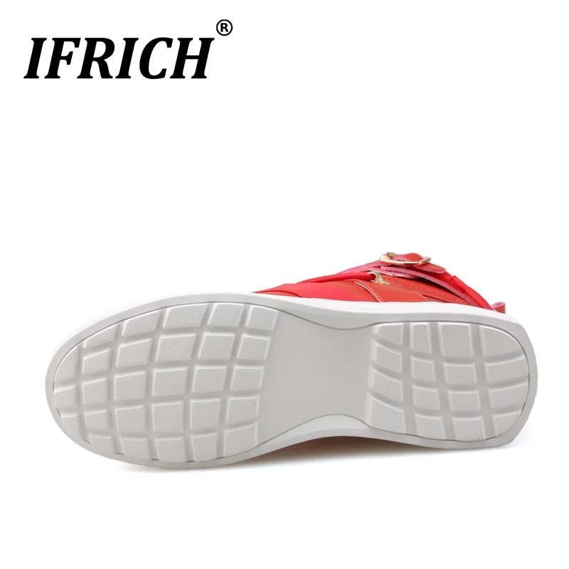 2020 New Punk Boots For Men Brand Fashion Buckle Strap Man Boot Comfortable Motorcycle Boots Men White Red Youth Casual Boots
2020 New Punk Boots For Men Brand Fashion Buckle Strap Man Boot Comfortable Motorcycle Boots Men White Red Youth Casual Boots