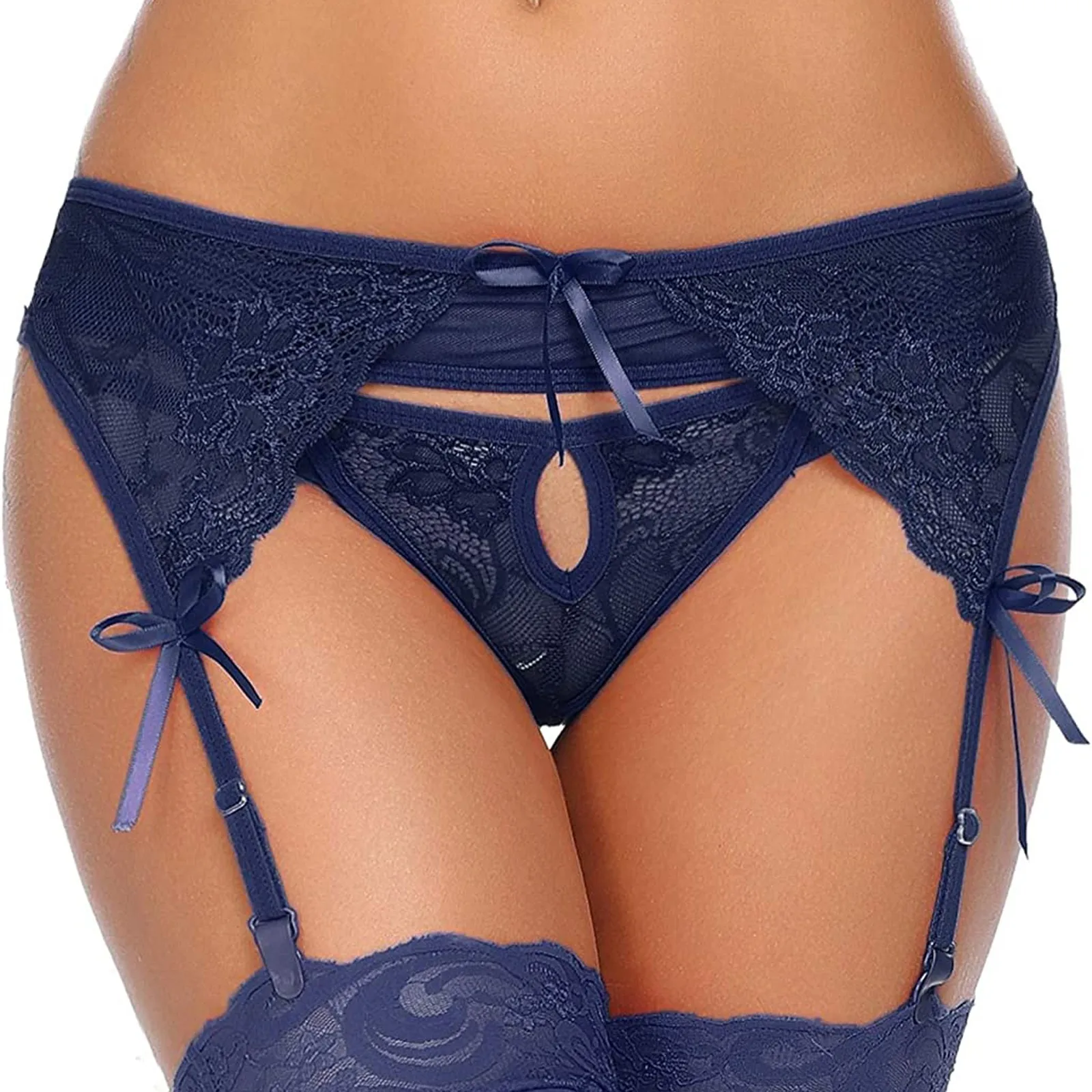 Sexy Stocking Lace Soft Top Thigh High Stockings + Suspender Garter Belt Lingerie Women's Tights Pantyhose Floral Fit Below
Sexy Stocking Lace Soft Top Thigh High Stockings + Suspender Garter Belt Lingerie Women's Tights Pantyhose Floral Fit Below