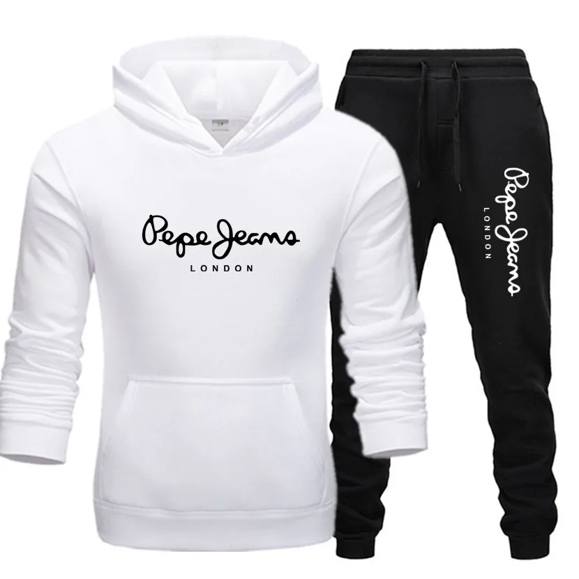 Autumn Winter Men's Sets Brand Sportswear Tracksuits 2 Piece Sets Men's Clothes Hoodies+Pants Sets Male Streetswear Coat Jackets
Autumn Winter Men's Sets Brand Sportswear Tracksuits 2 Piece Sets Men's Clothes Hoodies+Pants Sets Male Streetswear Coat Jackets