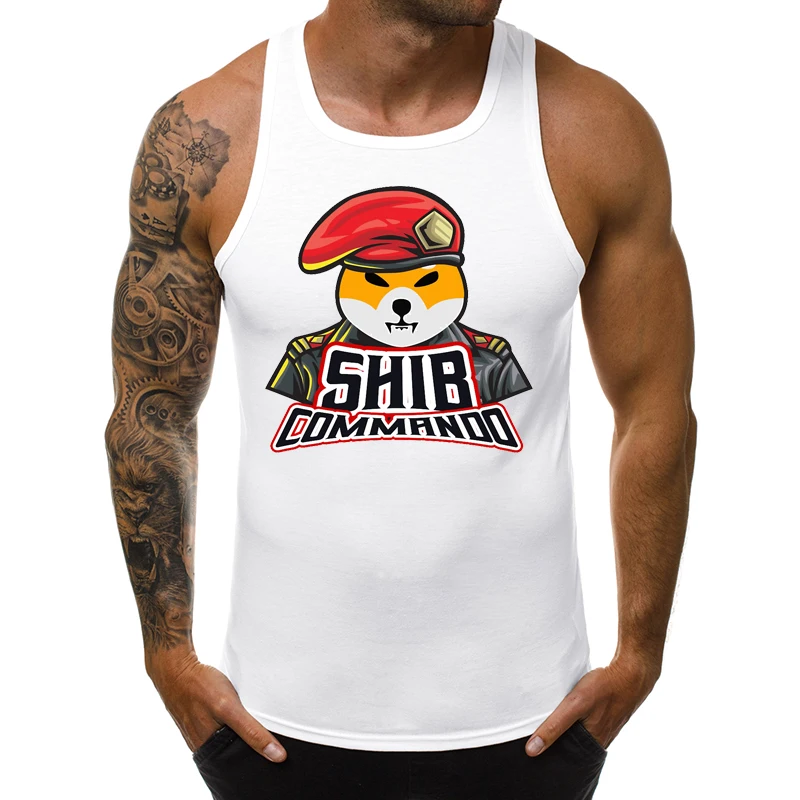 Shiba Inu Crypto Coin Men Tank Tops Hipster Shib Commando Printed Sleeveless Singlet Casual Clothing Cool Vest
Shiba Inu Crypto Coin Men Tank Tops Hipster Shib Commando Printed Sleeveless Singlet Casual Clothing Cool Vest