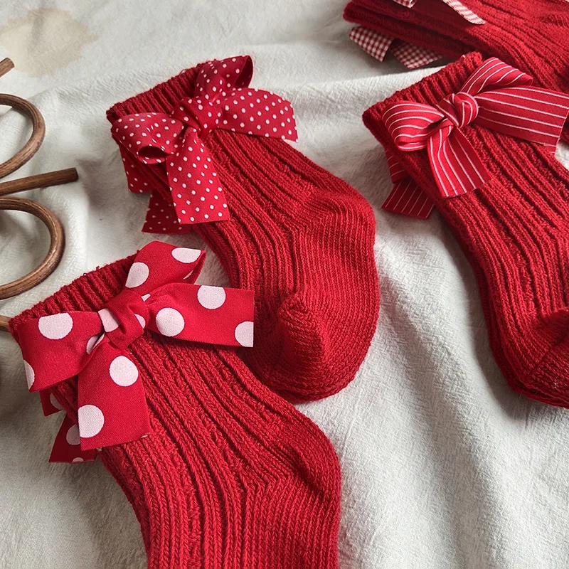 Happy Socks Kids Christmas Cotton Autumn Winter Children Bowknot Warm Terry Kids Short Tube Socks
Happy Socks Kids Christmas Cotton Autumn Winter Children Bowknot Warm Terry Kids Short Tube Socks