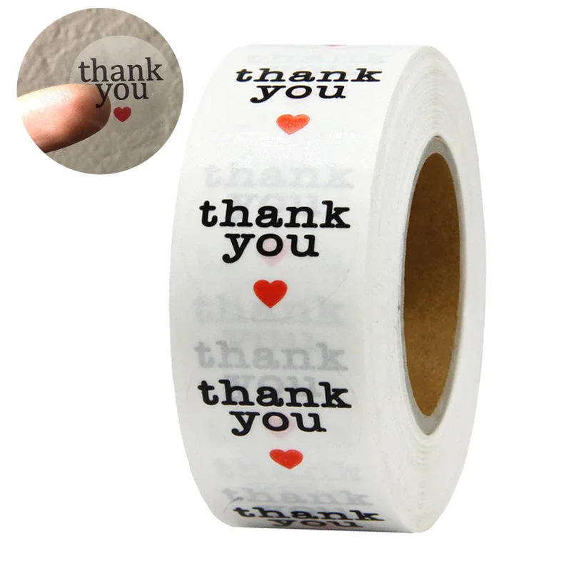 500pcs 1inch Stickers Labels Clear Gold Foil Thank You Stickers For Wedding Pretty Gift Cards Envelope Sealing Label Stickers
500pcs 1inch Stickers Labels Clear Gold Foil Thank You Stickers For Wedding Pretty Gift Cards Envelope Sealing Label Stickers