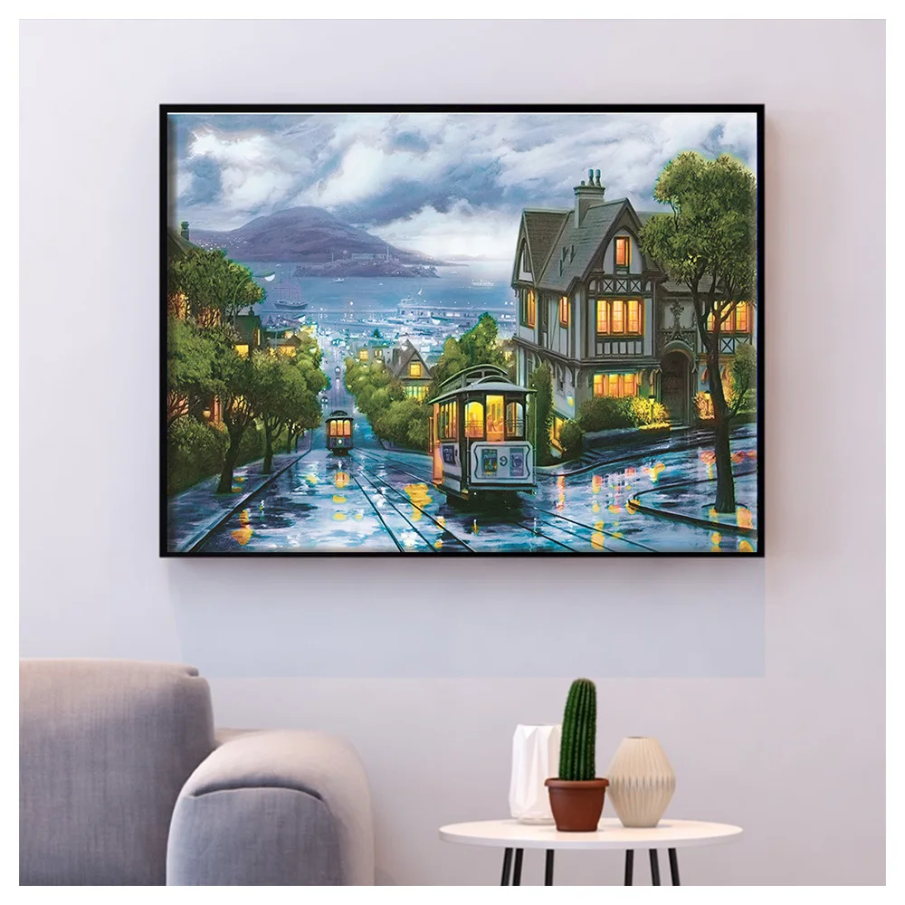 5D DIY Diamond Painting Cross Stitch Street Scene Embroidery Mosaic Set City Scenery Kit White Canvas DIY Home Decor
5D DIY Diamond Painting Cross Stitch Street Scene Embroidery Mosaic Set City Scenery Kit White Canvas DIY Home Decor