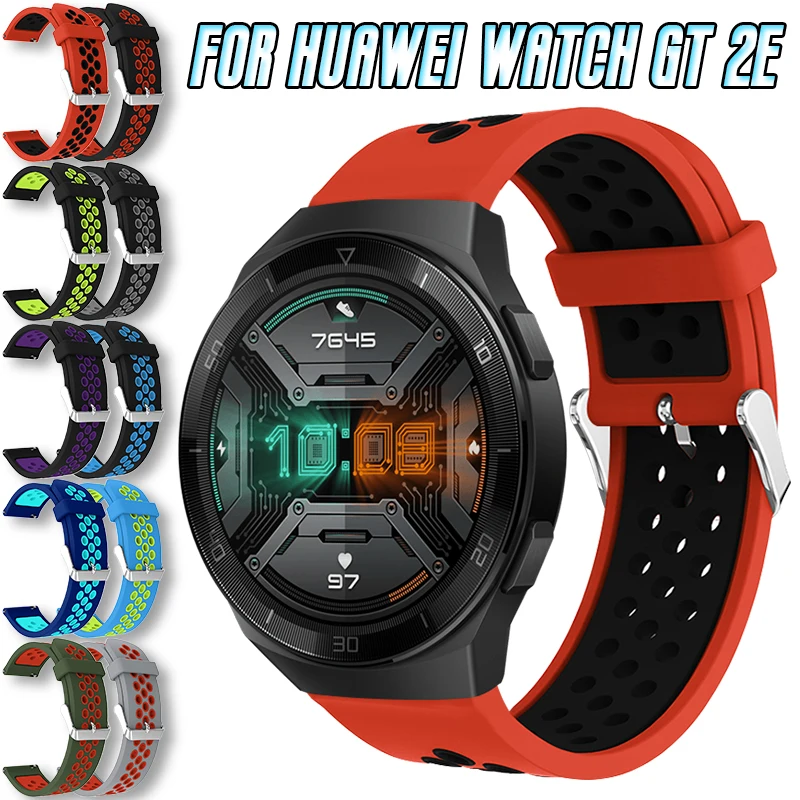 For Huawei Watch GT 2e 22mm Silicone Strap Smartwatch Replacement Dual Color Sport Bracelet Hollow Out Watchband Accessories
For Huawei Watch GT 2e 22mm Silicone Strap Smartwatch Replacement Dual Color Sport Bracelet Hollow Out Watchband Accessories