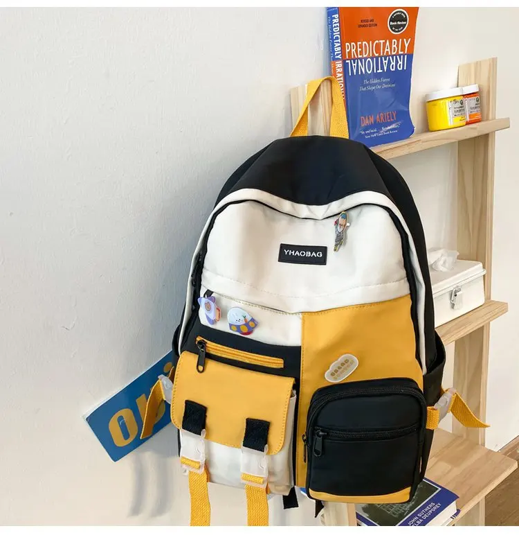 Hit Colour Female Women Backpack For Teenage Girl 2021 Hot Kawaii Travel Rucksack Waterproof Nylon Simple School Bag Mochilas
Hit Colour Female Women Backpack For Teenage Girl 2021 Hot Kawaii Travel Rucksack Waterproof Nylon Simple School Bag Mochilas