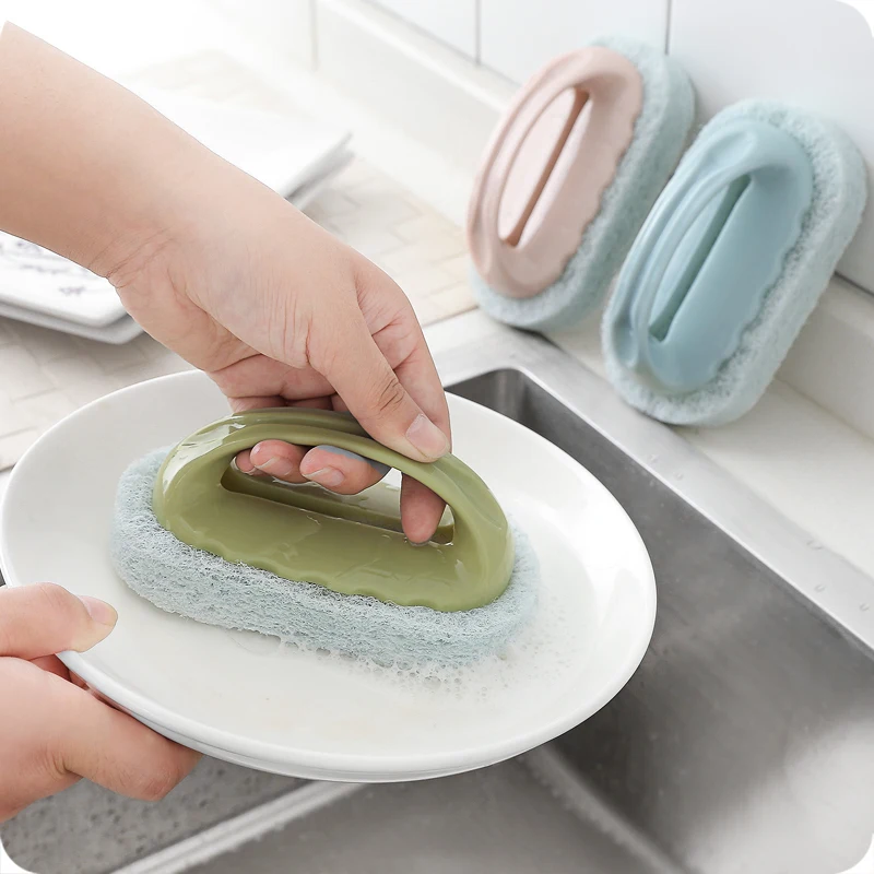 1Pcs Clean Brush multi-function with handle strong decontamination bath wash pot tile bathtub brush Kitchen Cleaning Brush Tools 
1Pcs Clean Brush multi-function with handle strong decontamination bath wash pot tile bathtub brush Kitchen Cleaning Brush Tools