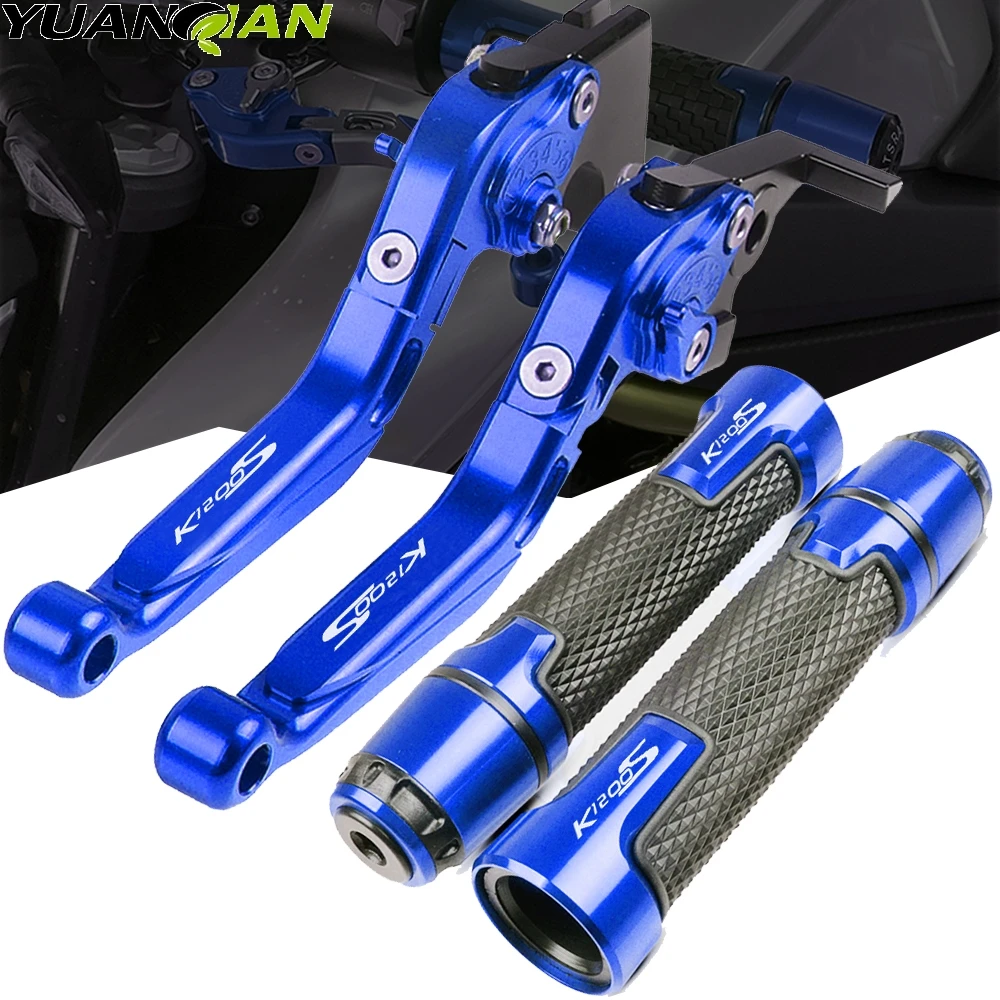 For BMW K 1200 S K1200S 2004 2005 2006 2007 2008 Motorcycle CNC aluminum Brake Clutch Levers Handlebar Hand Grips ends K1200 S 
For BMW K 1200 S K1200S 2004 2005 2006 2007 2008 Motorcycle CNC aluminum Brake Clutch Levers Handlebar Hand Grips ends K1200 S