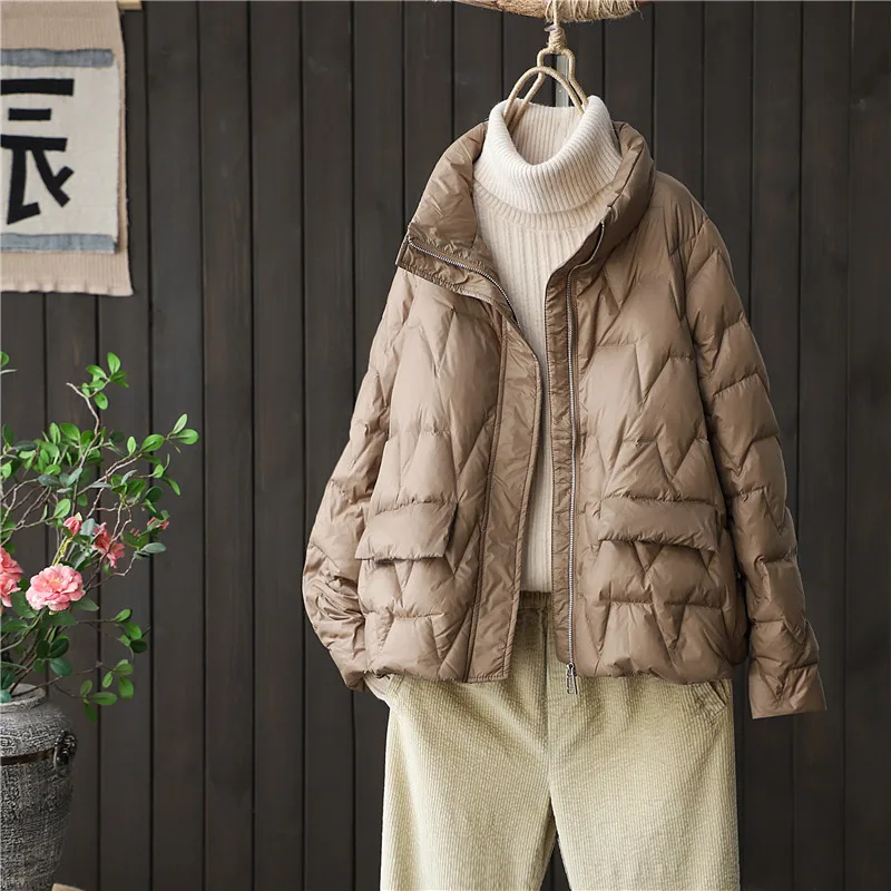New Women Down Jackets White Duck Down Jackets Autumn And Winter Warm Coats Parka Female Fashion Outwear
New Women Down Jackets White Duck Down Jackets Autumn And Winter Warm Coats Parka Female Fashion Outwear