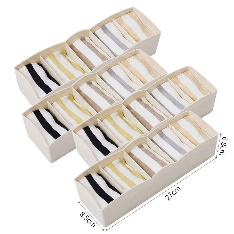 4Pcs/Set Separate Design Underwear Organizer Storage Box Drawer Closet Organizers Boxes For Underwear Scarfs Socks
4Pcs/Set Separate Design Underwear Organizer Storage Box Drawer Closet Organizers Boxes For Underwear Scarfs Socks